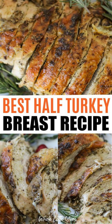 Half Turkey Breast Recipe, Best Turkey Breast Recipe, Cajun Turkey Breast, Turkey Breast Recipes, Best Turkey Recipe, Cooking Turkey Breast, Slow Cooker Turkey Breast, Crockpot Turkey, Oven Roasted Turkey