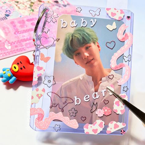 Toploader Keychain, Deco Keychain, Deco Toploader, Pc Decoration, Kpop Deco, Top Loader, Top Loaders, Bts, Pink