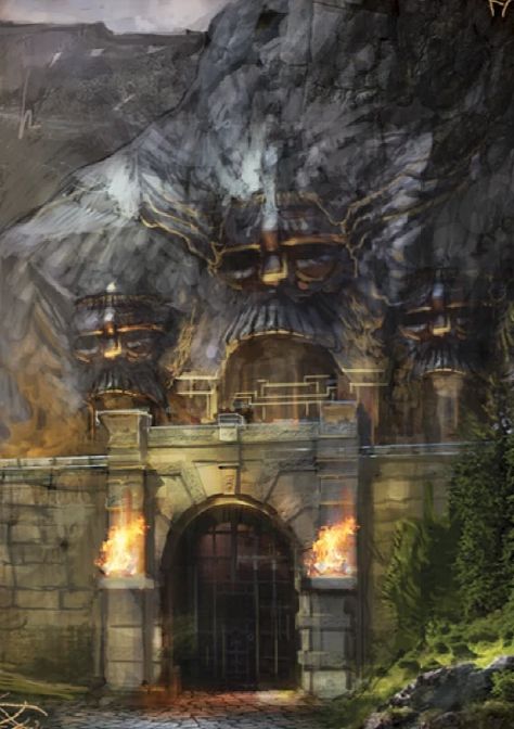 Karak Azul | Warhammer Wiki | Fandom Dwarven Architecture, Dwarven City, Warhammer Armies, Medieval Buildings, Dungeon Maps, Scene Art, Fantasy City, Fantasy Setting, Fantasy Places