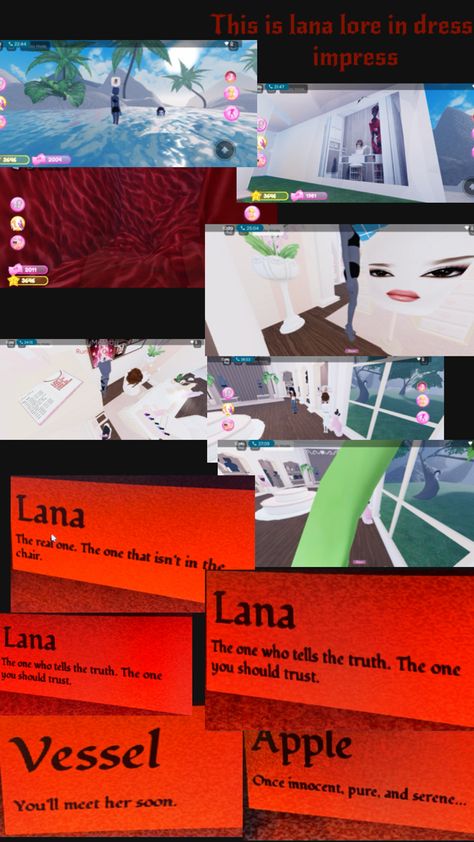 I <3 lana Lana Lore In Dti, Lana Lore Dress To Impress, Lana Dress To Impress, Lana Lore, Mystery Board, Lana Dress, Gacha Nox, Roblox Games, Current Obsession