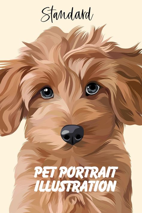 I will draw a cute realistic pet portrait. illustration | Drawing | Design | Portrait | Portrait painting | self portrait painting | face illustration | Digital portrait | Art #GiftIdeas #CustomArt #PetLovers #DigitalPortrait #IllustrationArt #ArtisticCreations #PetPortraitPainting Digital Pet Art, Pet Portrait Procreate, Procreate Pet Portrait Tutorial, Pet Portraits Illustration, Adoption Poster, Painting Self Portrait, Self Portrait Painting, Dog Portraits Illustration, Pet Portrait Illustration