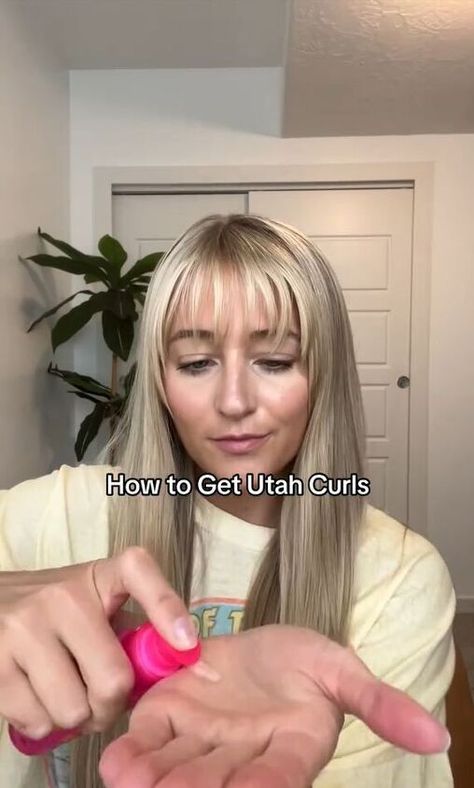 This guide is on DIY Utah curls. Learn how to get Utah curls in this quick and easy post. How To Utah Curls, How To Do Utah Curls With A Straightener, How To Do Utah Curls With A Wand, Utah Curls Long Hair, How To Do Utah Curls, Utah Girl Curls, Utah Curls Tutorial, Utah Curls, Utah Hair