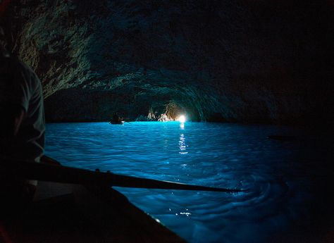 Isle of Capri - Blue Glow | .. Reminds me of "H2O: just add water" Moon Pool, Blue Reflection, No Ordinary Girl, Island Of Capri, Blue Grotto, Isle Of Capri, Sea Cave, H2o Mermaids, Mako Mermaids