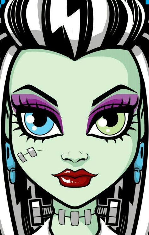 Monster High Painting, Monster High Bedroom, Monster High Makeup, Monster High Halloween, Monster High Cosplay, Image Monster, Monster High Frankie, Monster High School, Monster High Pictures