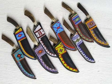 Handmade Native American Bone-Knives & Weapons | Kachina House Native American Knife Sheath, Native American Knife, Cool Pocket Knives, Serrated Knife, Native American Decor, Native American Clothing, Karambit Knife, Native American Crafts, Native American Artifacts