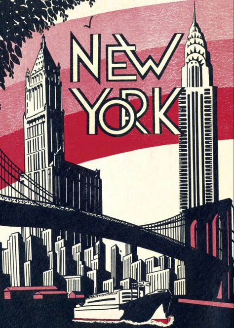 Manhattan Poster, New York City Guide, City Artwork, Poster Vintage Retro, New York Poster, Vertical Images, Poster Room, New York Art, National Park Posters