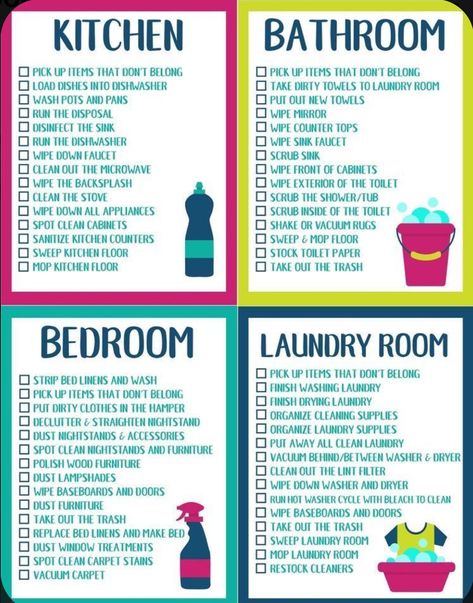 Cleaning Fairy, Household Cleaning Schedule, Chore Cards, Cleaning Checklist Printable, Deep Cleaning Checklist, Diy Home Cleaning, House Cleaning Checklist, Deep Cleaning Tips, Cleaning List