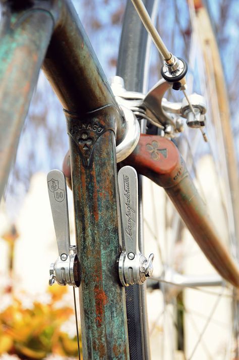 Colnago Master Copper Plated Copperhead Road, Colnago Master, Road Bike Vintage, Bike Details, Velo Vintage, Bicycle Painting, Speed Bicycle, Steel Bike, Retro Bicycle