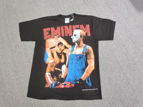 Vintage Eminem The Real Slim Shady Single Stitched Graphic T-shirt Vintage Eminem, Eminem Shirt, Real Slim Shady, The Real Slim Shady, Slim Shady, Eminem, Christmas List, Bedroom Design, Graphic T Shirt