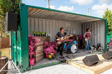 Shipping container food court coming to Arlington Container Food Court, Shipping Container Restaurant, Food Court Design, Container Restaurant, Restaurant Plan, Container Cafe, Food Truck Festival, Container Bar, Food Park