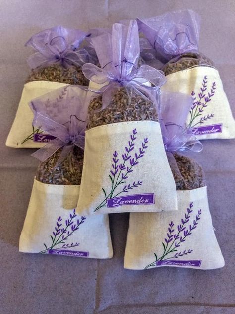 Lavender Dryer Bags, Drawer Sachets, Wedding Toss, Purple Linen, Sachet Bags, Dried Bouquet, Lavender Flower, Scented Sachets, Lavender Plant