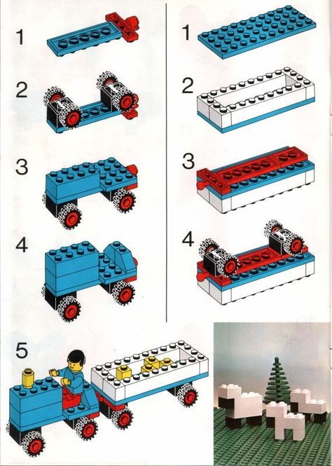 Lego Basic, Easy Lego Creations, Lego Challenge, Lego Building Instructions, Lego Club, Lego Diy, Lego Activities, Vintage Lego, Lego Craft