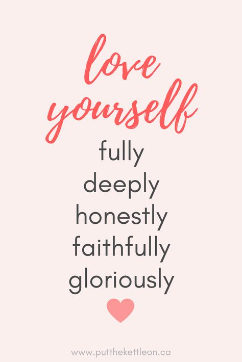 Self Love quote... Love yourself fully, deeply, honestly, faithfully, gloriously. Learn how to love yourself and get rid of negative thoughts now. #selflove #loveyourself #selfcare #happiness #happinessquotes Quote Love Yourself, Breaking Chains, Self Love Quote, How To Love Yourself, Quote Love, Setting Boundaries, How To Love, Learning To Love Yourself, Self Love Affirmations