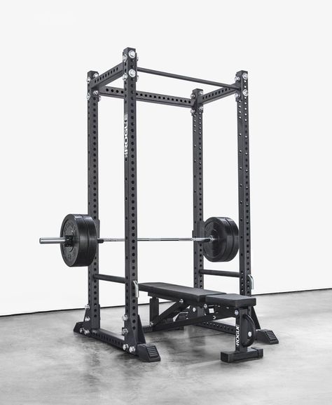 RM-390F Flat Foot Monster Rack Gym Rack, Rope Training, Squat Stands, Half Rack, Home Gym Garage, Climbing Chalk, Bar Back, Flat Foot, Rogue Fitness