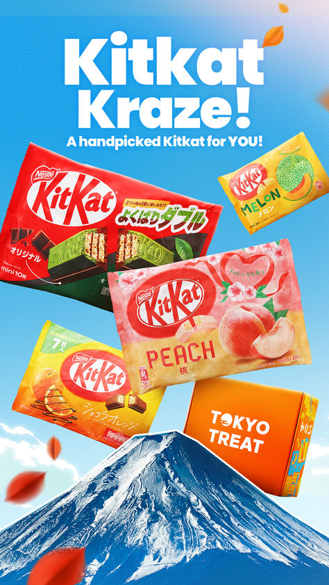 Get a taste of Japan's limited-edition KitKat! Each bite is a delightful journey into the heart of Japan's confectionery creativity, and every piece tells a unique story of flavors you won't find anywhere else. Savor the exclusive experience today. Kitkat Japan, Kit Kat Flavors, Tokyo Treat, Kit Kat, Amazing Food, Limited Edition, Japan, Quick Saves