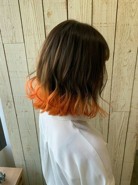 Dip Dye, Hair Dye, Hair Colour, Dyed Hair, Brown Hair, Hair Inspo, Hair Inspiration, Hair Ideas, Short Hair