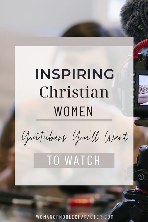 Christian Youtube Channel Ideas, Christian Youtubers, Lifestyle Topics, Bible Study Videos, Christian Women's Ministry, Christian Ideas, Christian Quotes About Life, Christian Photography, Bible Wisdom