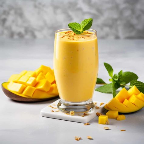 An Easy Power Packed Mango Protein Smoothie with protein powder gives a good boost of protein, and some good carbs and makes it a wholesome smoothie. This Mango Protein Smoothie is a perfect breakfast smoothie, that is packed with protein, fiber. It is wholesome and nutritious, just like these smoothies. Or you may want to... Read More The post Mango Protein Smoothie (With Protein Powder) appeared first on Bake with Sweetspot. Smoothie With Protein Powder, Smoothie With Protein, Mango Protein Smoothie, Baking With Protein Powder, Protein Powder Smoothie, Good Carbs, Plant Based Protein Powder, Nutritious Smoothies, Vegan Yogurt