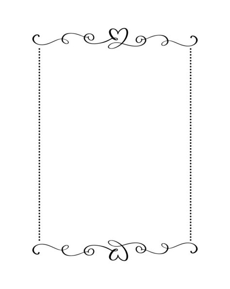 Love Borders And Frames, Book Frame Design, Wedding Borders Frames, Love Border Design, Poster Border Design, Card Border Design, Heart Border Design, Valentines Day Frame, Wedding Invitation Frame