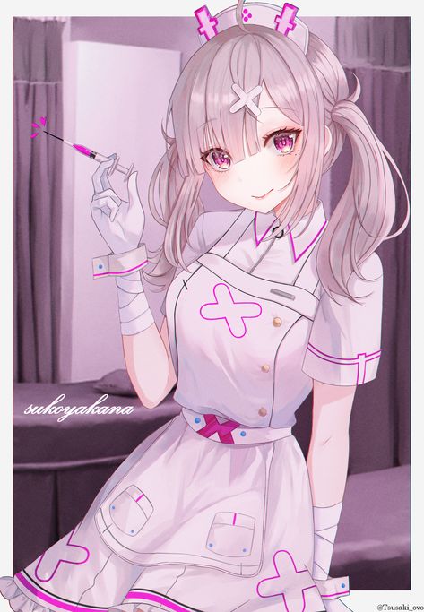 Anime Crush, Nurse Art, Manga Hair, Mei Mei, Anime Maid, Anime Military, Anime Board, Cute Nurse, Anime Pictures