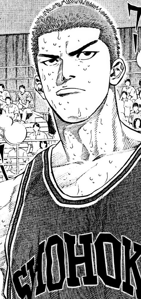 Basketball Pictures Poses, Tank Drawing, Sakuragi Hanamichi, Takehiko Inoue, Slam Dunk Manga, Dunk Tank, Slam Dunk Anime, Dbz Manga, Batman The Animated Series