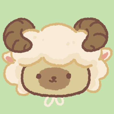 Animal Restaurant Icon, Icons For Computer, Ram God, Animal Restaurant, Sheep Drawing, Sheep Cartoon, Restaurant Icon, Aries Art, Iphone Wallpaper Kawaii