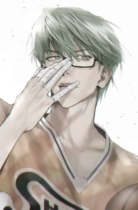 Kuroko No Basket Characters, Midorima Shintarou, Basketball Anime, Kpop Drawings, Kuroko's Basketball, No Basket, Kuroko No Basket, Anime Character Drawing, Anime Couples Drawings