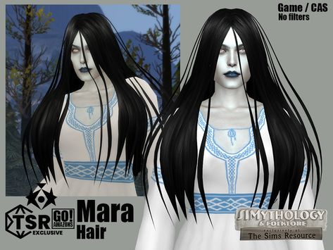 New #TheSims4 maxis match custom long hair download free in two weeks at #TSR #TheSims4cchair #Sims4maxismatchhair #Sims4cchair #Sims4Hair #Sims4maxismatch #TheSims4 #TSRHair #Sims4cc #Sims4customhair #Sims4hairdownload #Sims4ccdownload #Sims4hairdownload #Sims4 #mara #mythology #slavicmythology #ghost #horrorhair #girlpower #ukrainian #feminist #womanpower #womanempowerment Sims 4 Viking Hair, Medusa Hair Sims 4, Sims 4 Night Crawler Hair, Hallowsims Hair Sims 4, Very Long Hair Sims 4 Cc, Sims 4 Cc Hair Female Goth, Stealthic Sims 4 Hair, Slavic Goddess, Oscar Hairstyles