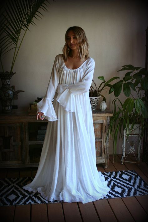 White Cotton Long Sleeve Nightgown Jane Austen Cotton | Etsy White Cotton Sleepwear, White Nightdress, Nightgown Cotton, Long Sleeve Nightgown, Victorian Nightgown, Cotton Night Dress, Cotton Nighties, Night Gown Dress, White Nightgown