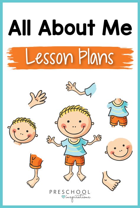 All About Me Preschool Lesson Plan, Playschool Activities Lesson Plans, All About Me Lesson Plans Kindergarten, Back To School Lesson Plans For Toddlers, I Am Special Preschool Theme, All About Me Lesson Plans Preschool, All About Me Crafts For Infants, About Me Preschool Activities, All About Me Preschool Activities