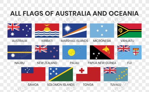 World Flags With Names, Flag Australia, Senegal Flag, World Country Flags, County Flags, Australia Country, Countries And Flags, Flags With Names, West Papua