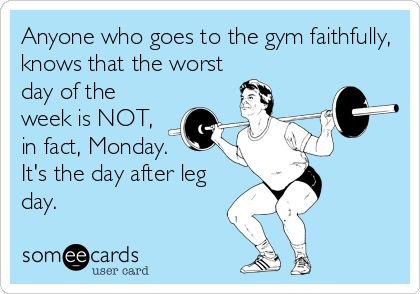 Your lower body is so sore from yesterdays workout. You slide down the stairs on your ass to get to the coffee. | Sports Ecard Leg Day Humor, After Leg Day, Gym Humour, Eating Challenge, Volleyball Shorts, Gym Quote, Workout Memes, Gym Memes, Leg Day