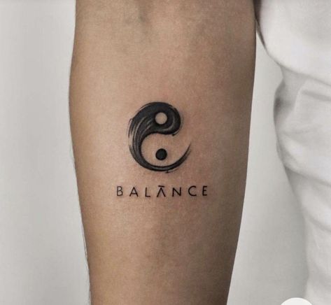 Ying Yang Tattoo For Men, Ying And Yang Tattoo, Yin And Yang Tattoo, Ying Yang Tattoo, Yang Tattoo, Sticker Tattoo, Yin Yang Tattoos, Circle Tattoo, Tattoo Trend