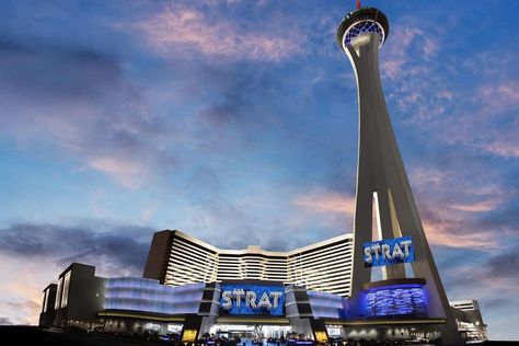 Stratosphere Tower, Stratosphere Las Vegas, Sahara Las Vegas, Vegas Attractions, Vegas Skyline, Las Vegas Boulevard, Las Vegas Resorts, Las Vegas Vacation, Las Vegas Blvd