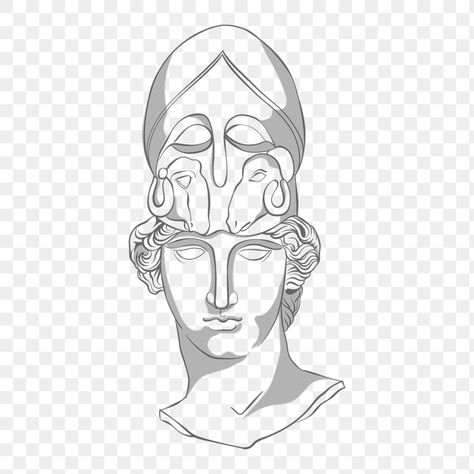 Greek God Ares, Ares Greek God, God Ares, Greek Helmet, Line Art Drawing, Greek God, God Art, Greek Gods, Line Art Drawings