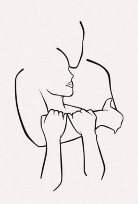 Easy Drawing Step By Step, Anger Art, Drawing Step By Step, Easy Love Drawings, Meaningful Drawings, Drawing Step, Pola Sulam, Line Art Design, Outline Art