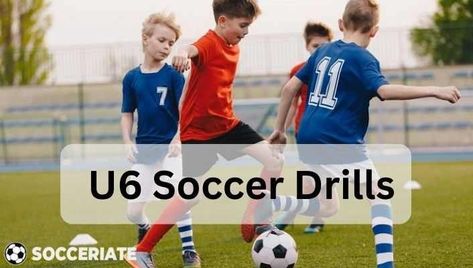 These 10 u6 soccer drills are a great way to help your U6 players improve their skills and have fun on the field. Whether you’re working on dribbling, passing, or shooting, these drills will provide your players with the practice they need to succeed. U6 Soccer Drills, Coaching Youth Soccer, Soccer Trainer, Follow The Leader, Professional Soccer, Soccer Drills, Soccer Tips, Youth Soccer, Soccer Coaching