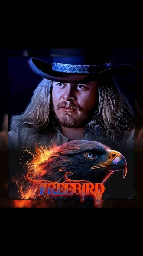 Ronnie Van Zant Lynyrd Skynyrd, Free Bird Lynyrd Skynyrd, Lynyrd Skynyrd Free Bird, Ronnie Van Zant, Classic Rock And Roll, Free Bird, Lynyrd Skynyrd, Southern Rock, Classic Southern