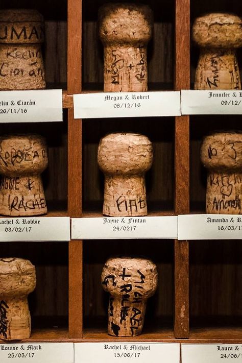 Cork Collection Display, Modern Winery Interior Design, Wine Exhibition Design, Wine Cork Collection Display, Cork Display Ideas, Wine Cork Display, Cork Display, Cozy Reading Chair, Wine Cellar Racks