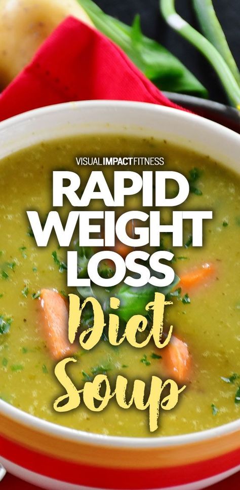 Rapid weight loss with this diet soup. Snacks Diy, Diet Soup, Fat Burning Soup, Diet Soup Recipes, Low Calorie Soup, High Protein Low Calorie, Low Carb Diets, Liquid Diet, Soup Diet