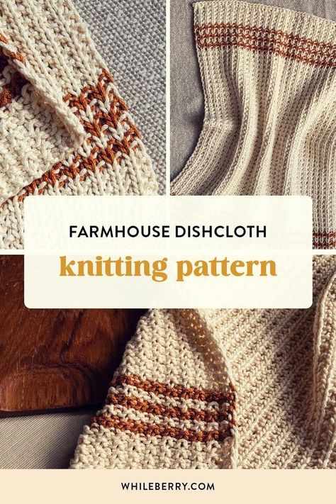 Towel Knitting Pattern, Knitting Beginners, Quick Knitting Projects, Free Knit Pattern, Dishcloth Patterns Free, Small Knitting Projects, Modern Knitting Patterns, Simple Knitting, Knitted Washcloths