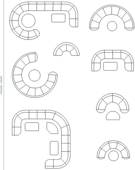 Curve shape sofa 2d blocks autocad file, dwg drawing and cad format - Cadbull S Shaped Sofa, Vintage Drawing Room, Minimalist Drawing Room, Sofa Plan, Room Ideas Drawing, Presentation Furniture Design, Drawing Room Concept, Nautical Drawing, 2d Furniture