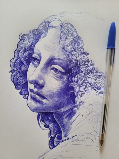 Extra Mile, You Have No Idea, Planet Earth, Art World, Curly Hair, Sketch, Pen, Art