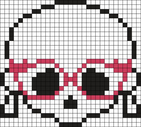 Monster High Diy Crafts, Gothic Perler Bead Patterns, Monster High Perler Beads, Easy Perler Bead Patterns, Easy Pixel Art, Pony Bead Patterns, Pattern Maker, Perler Bead Templates, Pixel Drawing