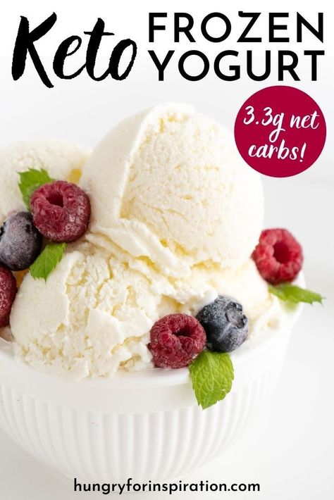 Sugar Free Frozen Yogurt Recipe, Greek Yogurt Ice Cream Recipe, Keto Frozen Yogurt, Low Calorie Ice Cream Recipe, Yogurt Ice Cream Recipe, Greek Yogurt Ice Cream, Low Carb Greek Yogurt, Low Calorie Ice Cream, Frozen Greek Yogurt