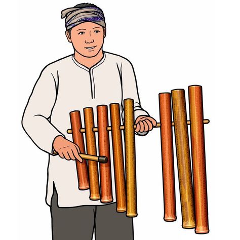 The calung is a bamboo tube xylophone, used in the Indonesian music... This musical instrument is the traditional music of the Sundanese people. Love Message For Him, West Java, Traditional Music, All Music, Musical Instrument, Aesthetic Photo, Musical Instruments, Music Instruments, Musical