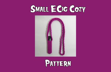 Small Crochet Ecig cozy Pattern! https://etsy.me/3p9ZjYh #crochet #lanyard #vape #ecigcozy #vapecozy #vapeholder #pattern #etsy #shopsmall Amigurumi Tree, Crochet Lanyard, Cozy Pattern, Small Crochet, Red Rose Flower, Super Saver, Fun Crochet Projects, Creepy Dolls, Soft Sculpture