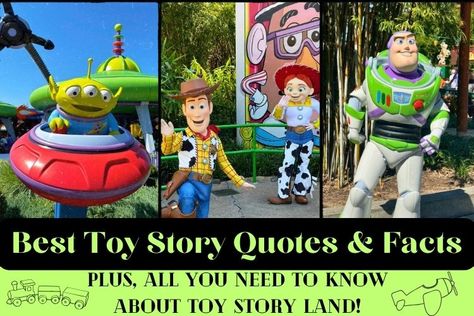 ... Read More The post 65+ Best Toy Story Quotes From Each Movie! Plus, A Toy Story Land Guide (2023)! appeared first on <a re... Mickey Mouse Quotes, Toy Story Quotes, Uncultured Swine, Toy Story Land, Toy Story Movie, Toy Story Characters, Mr Potato, Mr Potato Head, Disney Trip Planning