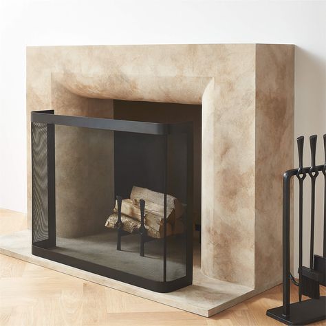 Fireplace screen ideas