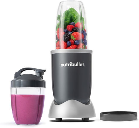 NUTRITION IN NO TIME: Effortlessly blend fruits, vegetables, liquids and so much more into nutritious smoothies, simply and deliciously delivering key nutrients to your body. POWER: 600 watts of power in the original nutribullet blender turns anything from strawberries to spinach into smooth, sippable nutrition Personal Blender, Coffee Pod Holder, Nutritious Smoothies, Blender Recipes, Magic Bullet, Healthier Lifestyle, Food Prep, Nutribullet Blender, Fruits Vegetables